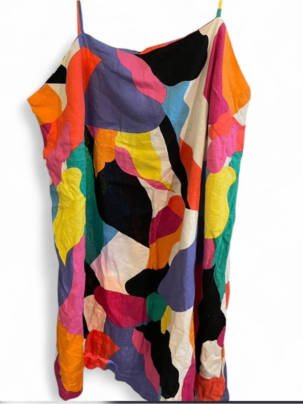 a new day Multicolor Abstract Slip Mini Dress